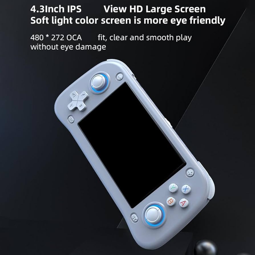 Amazon.co.jp: XF43 レトロハンドヘルドゲームコンソール、64G